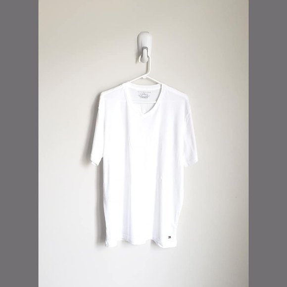 2 for $50 Tommy Hilfiger Essential V-Neck T-Shirt - Picture 3 of 6